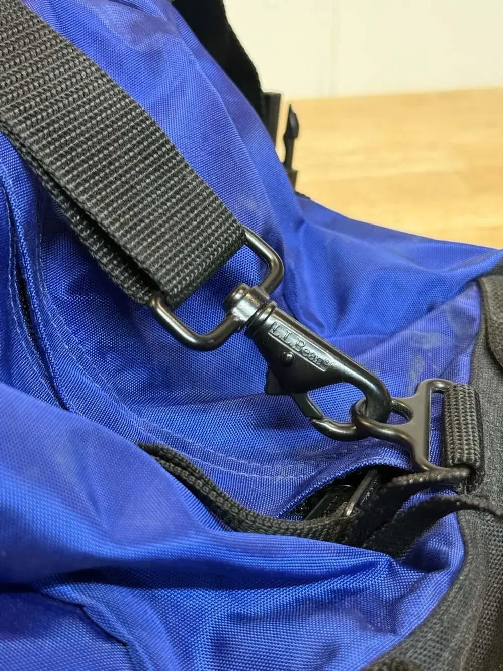 L.L. Bean Rolling Adventure Duffle Bag in Blue